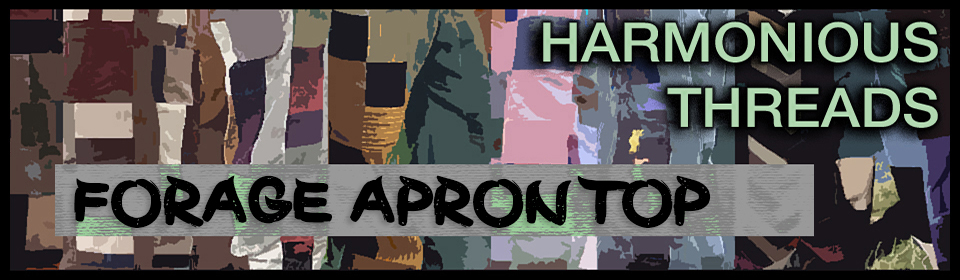 harmonious threads handmade hippie patchwork apron top