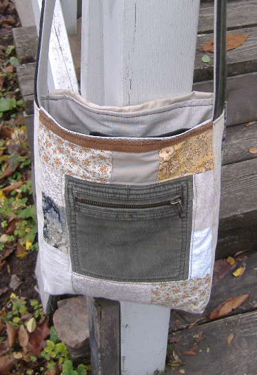 handmade hippie patchwork bag