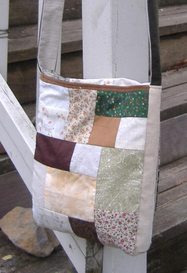 handmade hippie patchwork bag