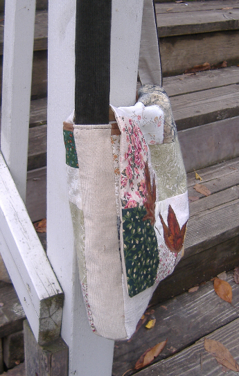 handmade hippie patchwork bag