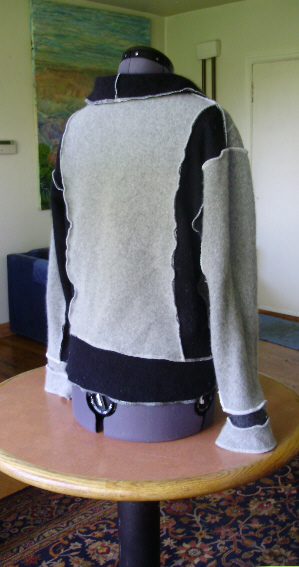 handmade patchwork sweater
