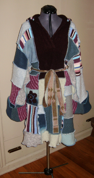 handmade patchwork sweater