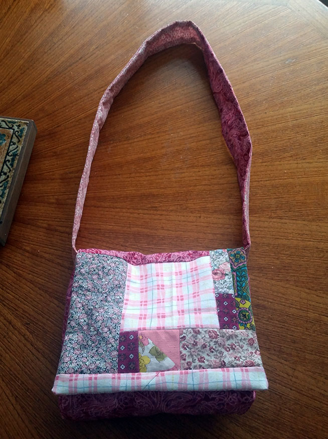 hippie patchwork custom bag