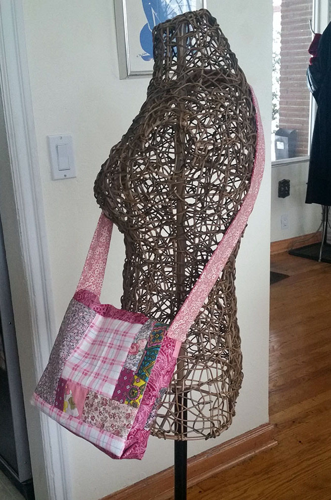 hippie patchwork custom bag