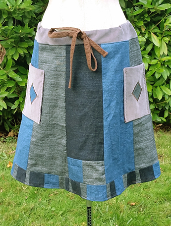 hippie patchwork Skirts