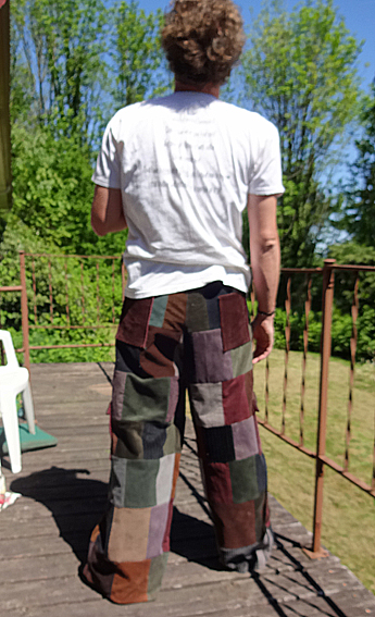 hippie patchwork pants