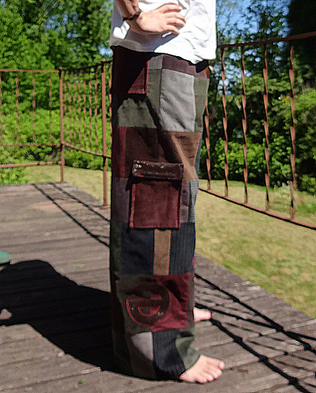 hippie patchwork pants