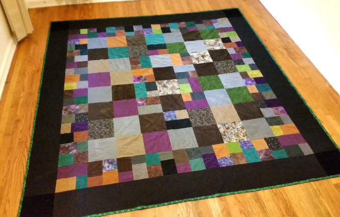 hippie patchwork custom quilt