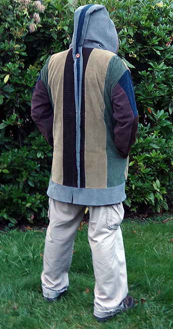 hippie patchwork coat
