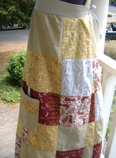 hippie patchwork dress