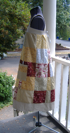 hippie patchwork dress