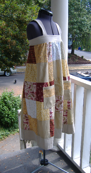 hippie patchwork dress