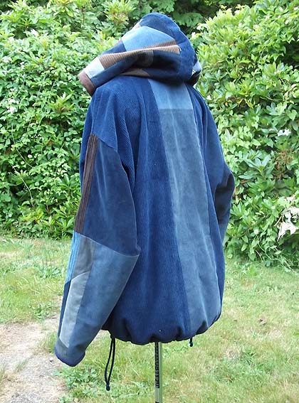 handmade hippie patchwork hoodie