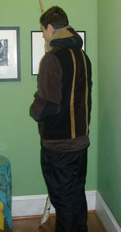 hippie patchwork hoodie