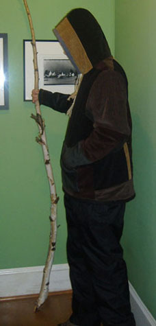 hippie patchwork hoodie