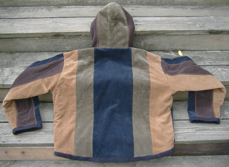 handmade hippie patchwork hoodie