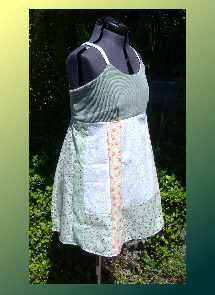 handmade hippie patchwork aprontop