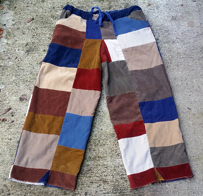 hippie patchwork pants