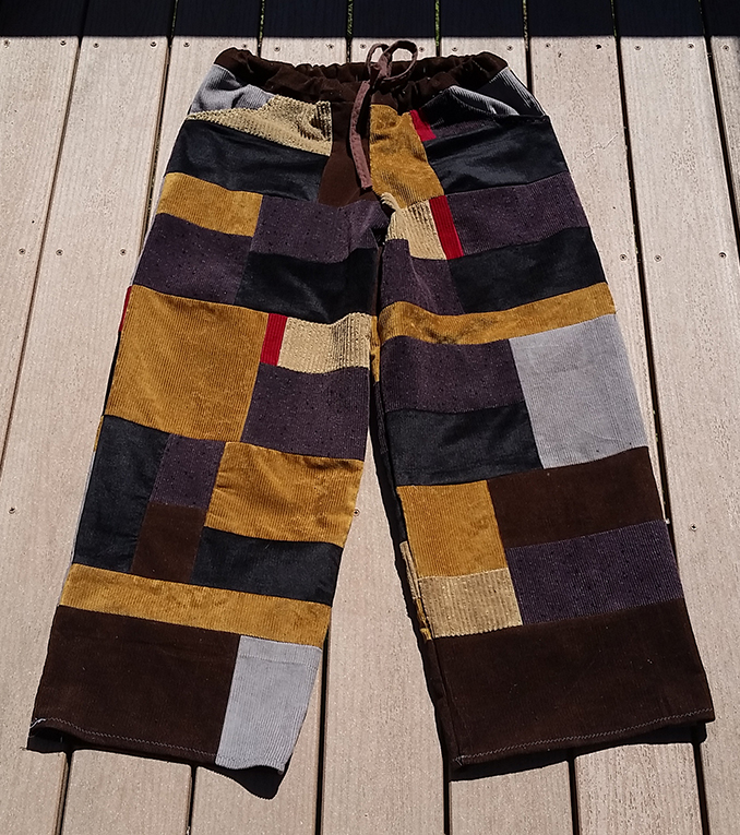 hippie patchwork pants