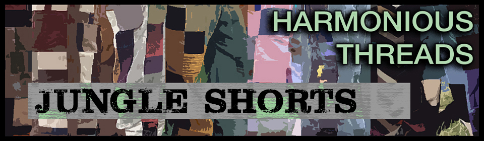harmonious threads handmade hippie patchwork shorts