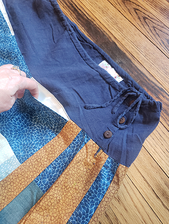 hippie patchwork skirt